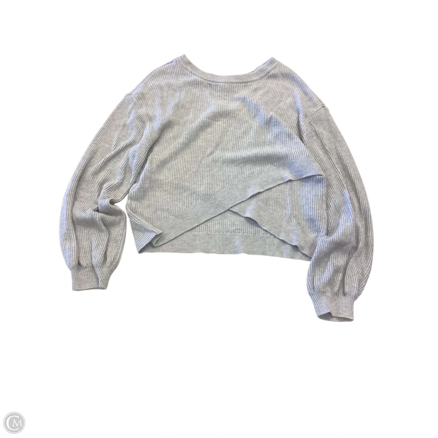 Sweater By Lululemon In Grey, Size: 12