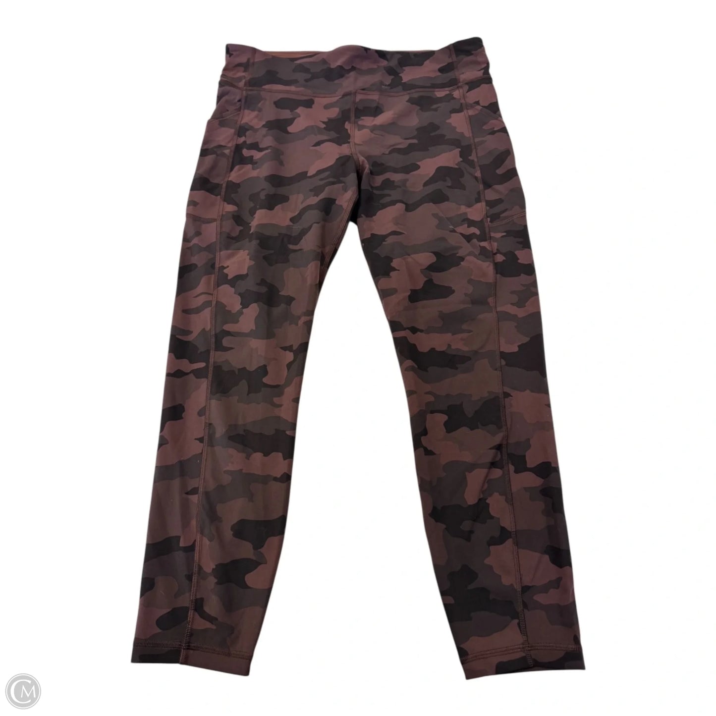 Athletic Pants By Lululemon In Camouflage Print, Size: 14