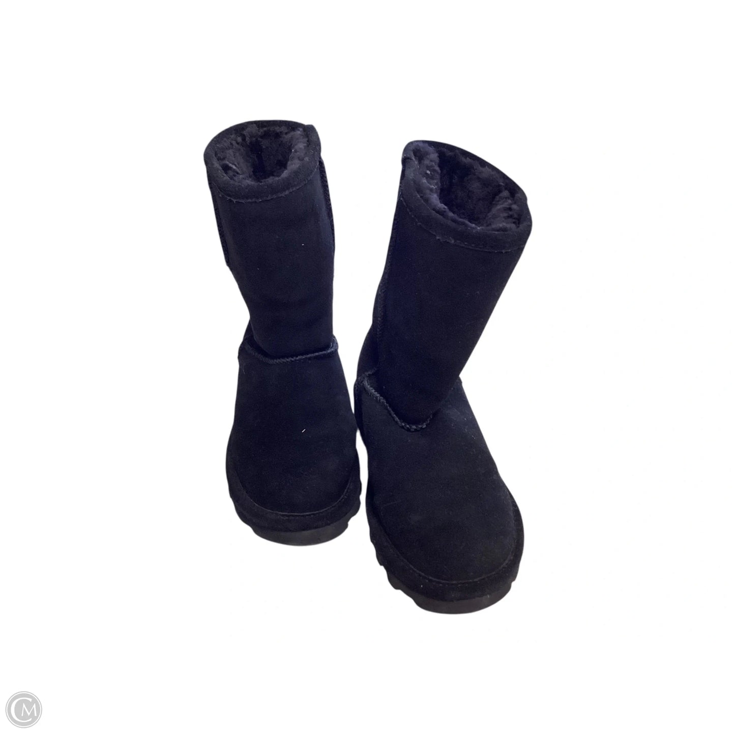 Boots Mid-calf Flats By Bearpaw In Black, Size: 6