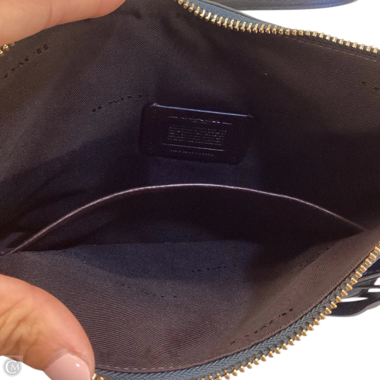 Crossbody Designer By Coach, Size: Medium