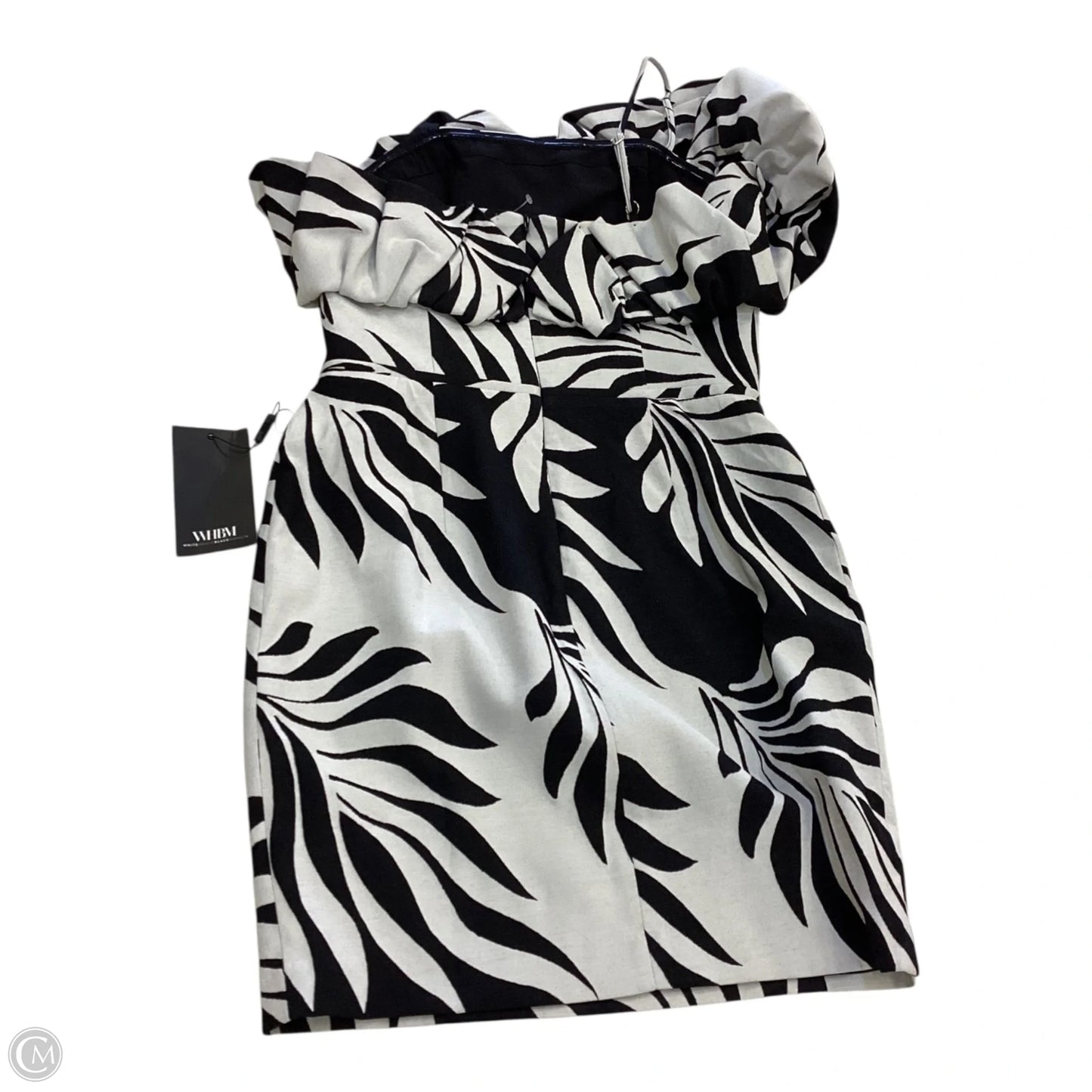 Dress Casual Short By White House Black Market In Black & White, Size: 8