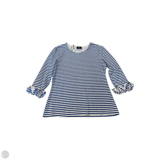 Top Long Sleeve By Clothes Mentor In Striped Pattern, Size: S