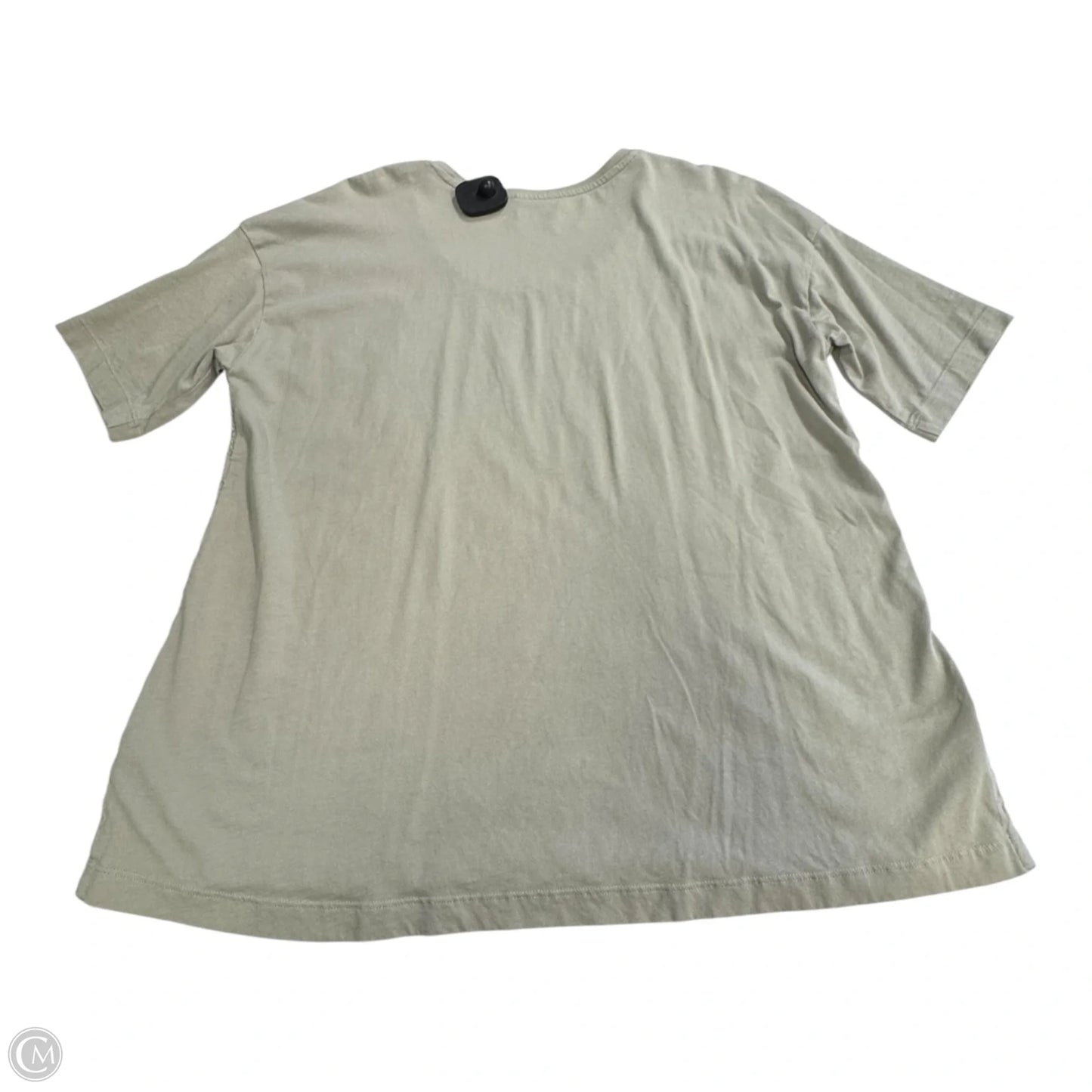 Top Short Sleeve By Pure Jill In Brown, Size: M