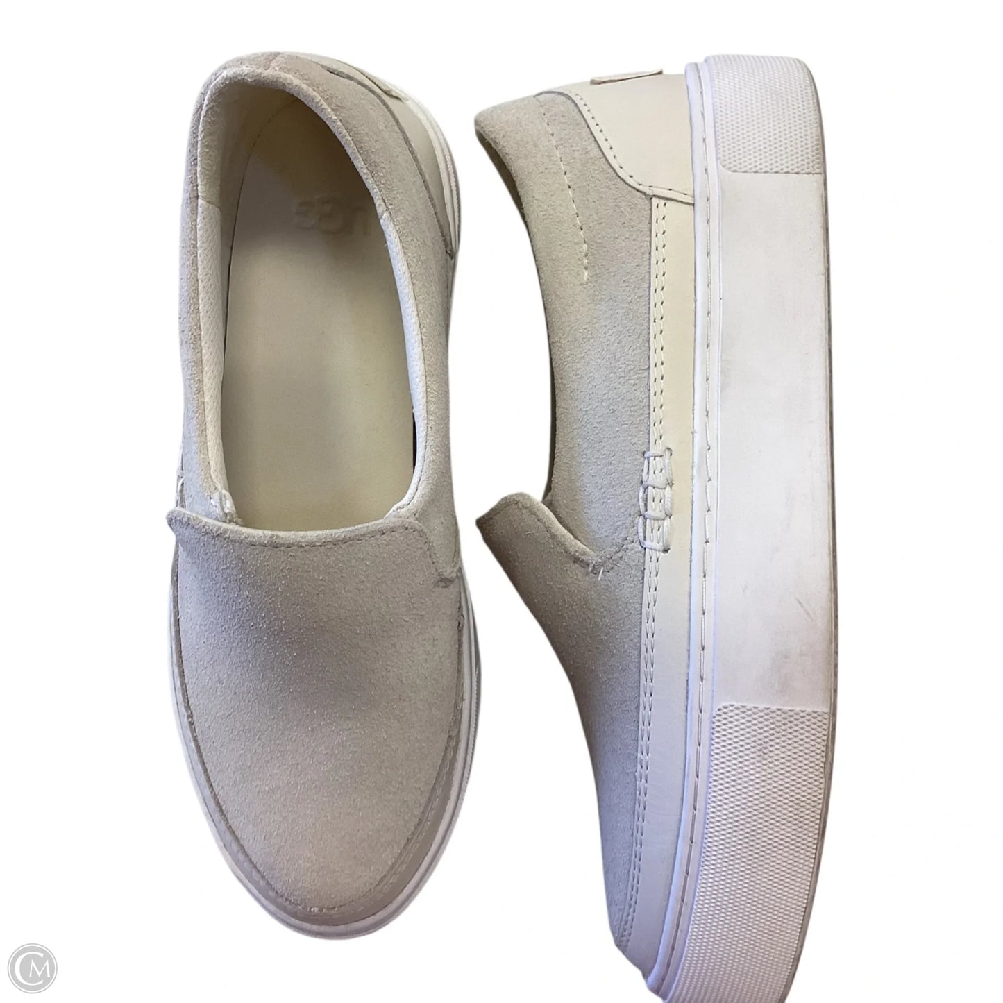 Shoes Designer By Ugg In Cream, Size: 6