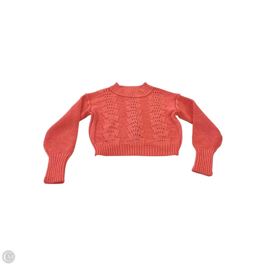 Sweater By Free People In Orange & Red, Size: S