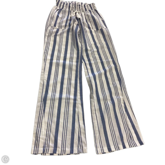 Pants Wide Leg By Clothes Mentor In Striped Pattern, Size: M