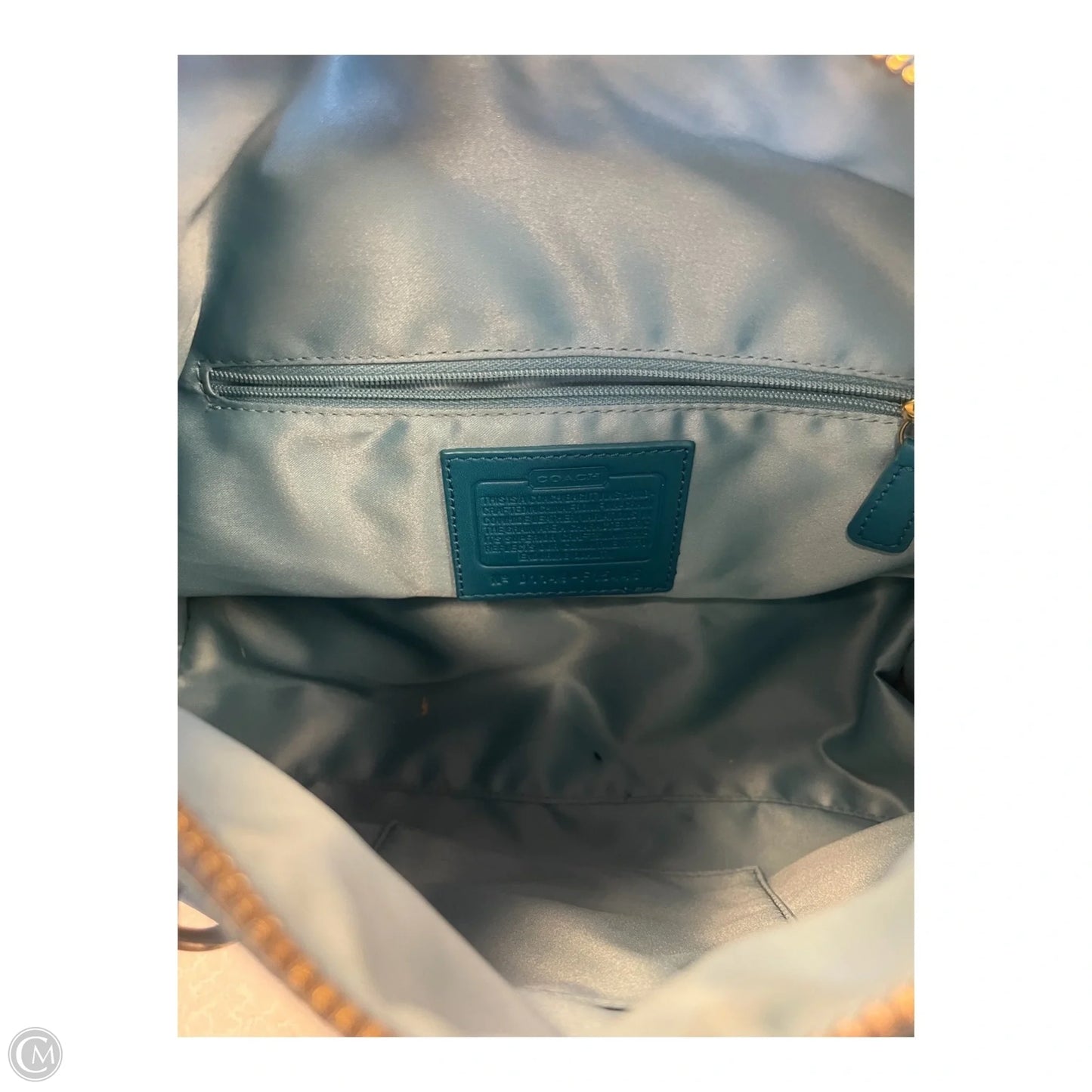 Handbag Designer By Coach, Size: Medium