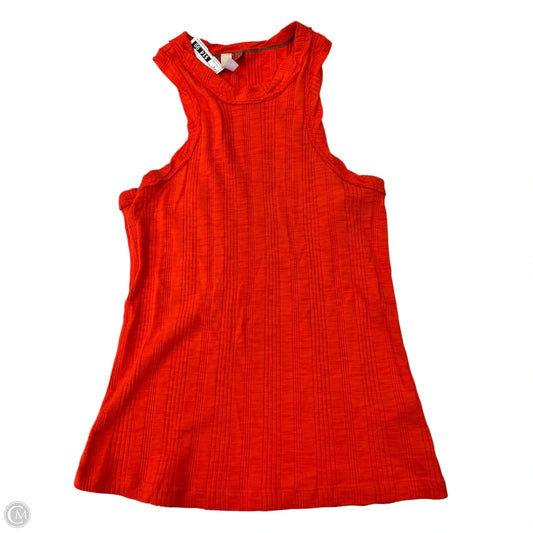 Top Sleeveless By Pilcro In Orange, Size: S