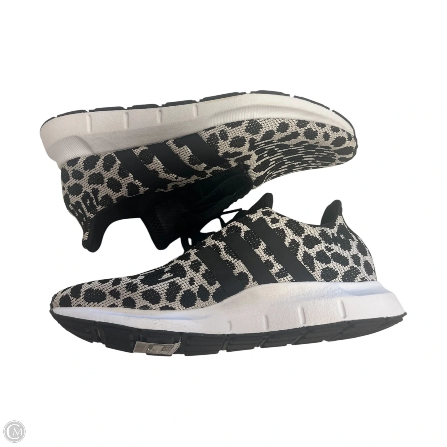 Shoes Athletic By Adidas In Black & White, Size: 7