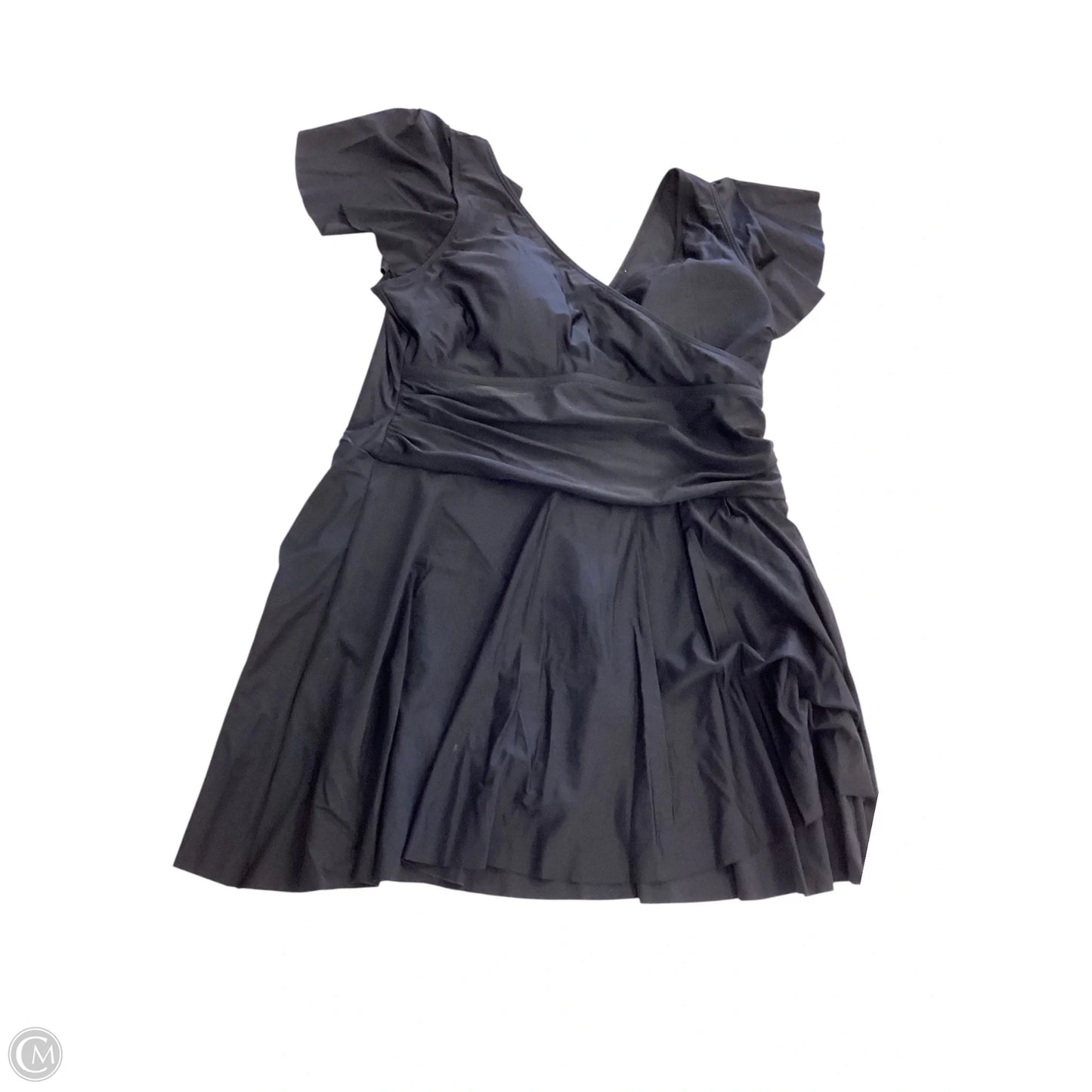 Swimsuit By Clothes Mentor In Black, Size: 2x