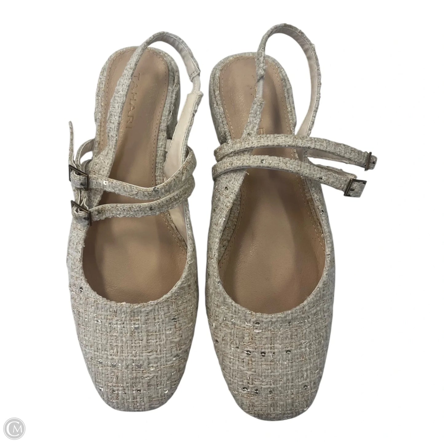 Shoes Flats By Tahari In White, Size: 7