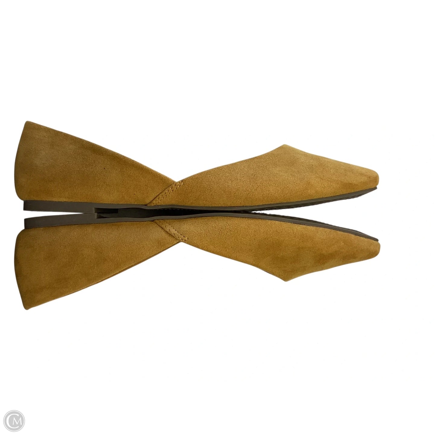 Shoes Flats By Time And Tru In Yellow, Size: 8