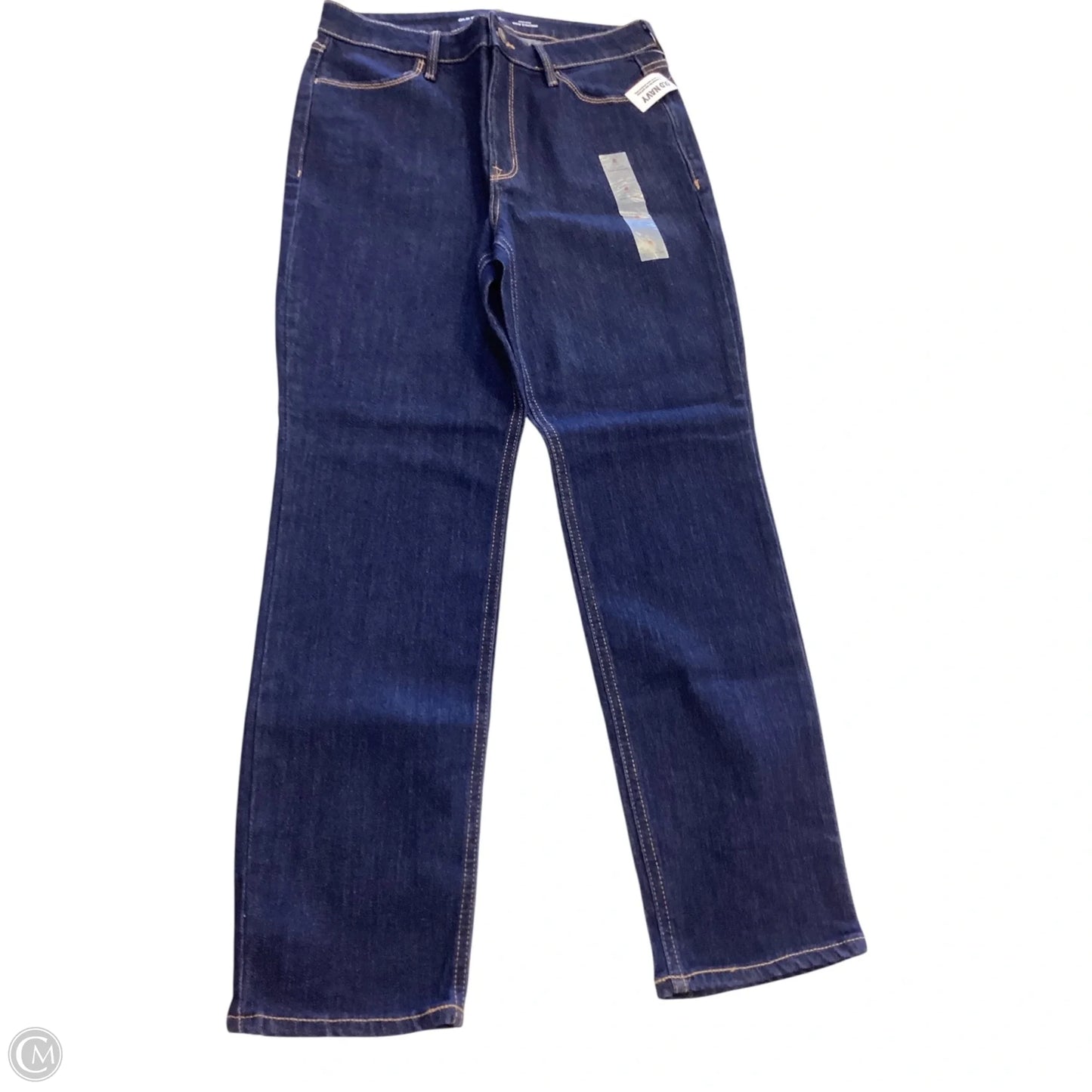 Jeans Straight By Old Navy In Blue Denim, Size: 8