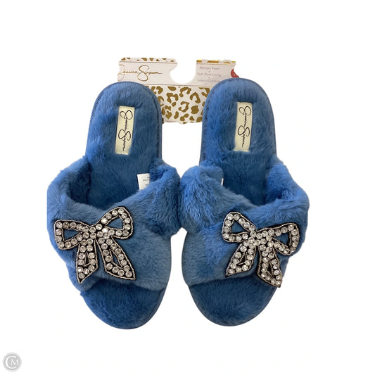 Slippers By Jessica Simpson In Blue, Size: 8