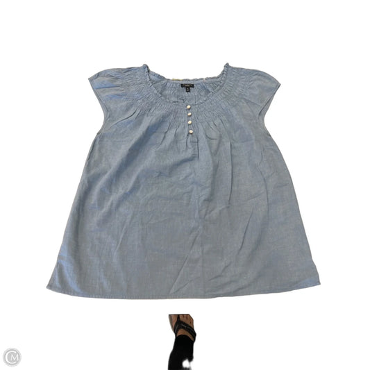 Top Sleeveless By Talbots In Blue, Size: M