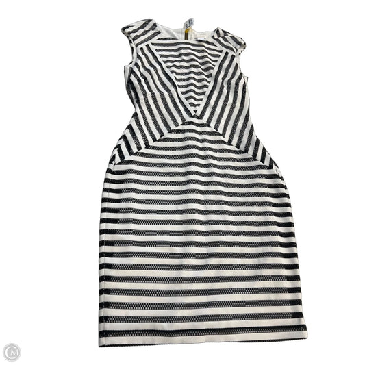 Dress Casual Short By Cache In Black & White, Size: 2