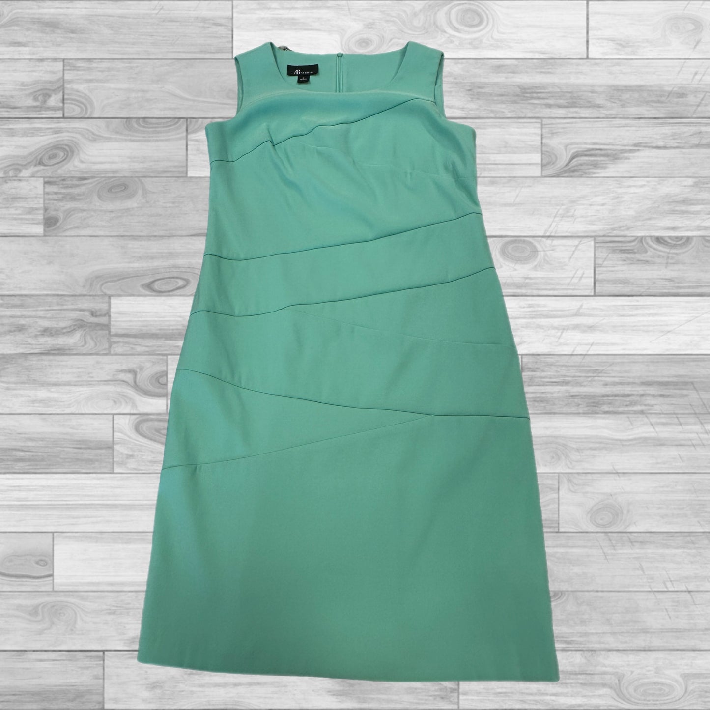 Dress Casual Midi By Ab Studio In Green, Size: 2