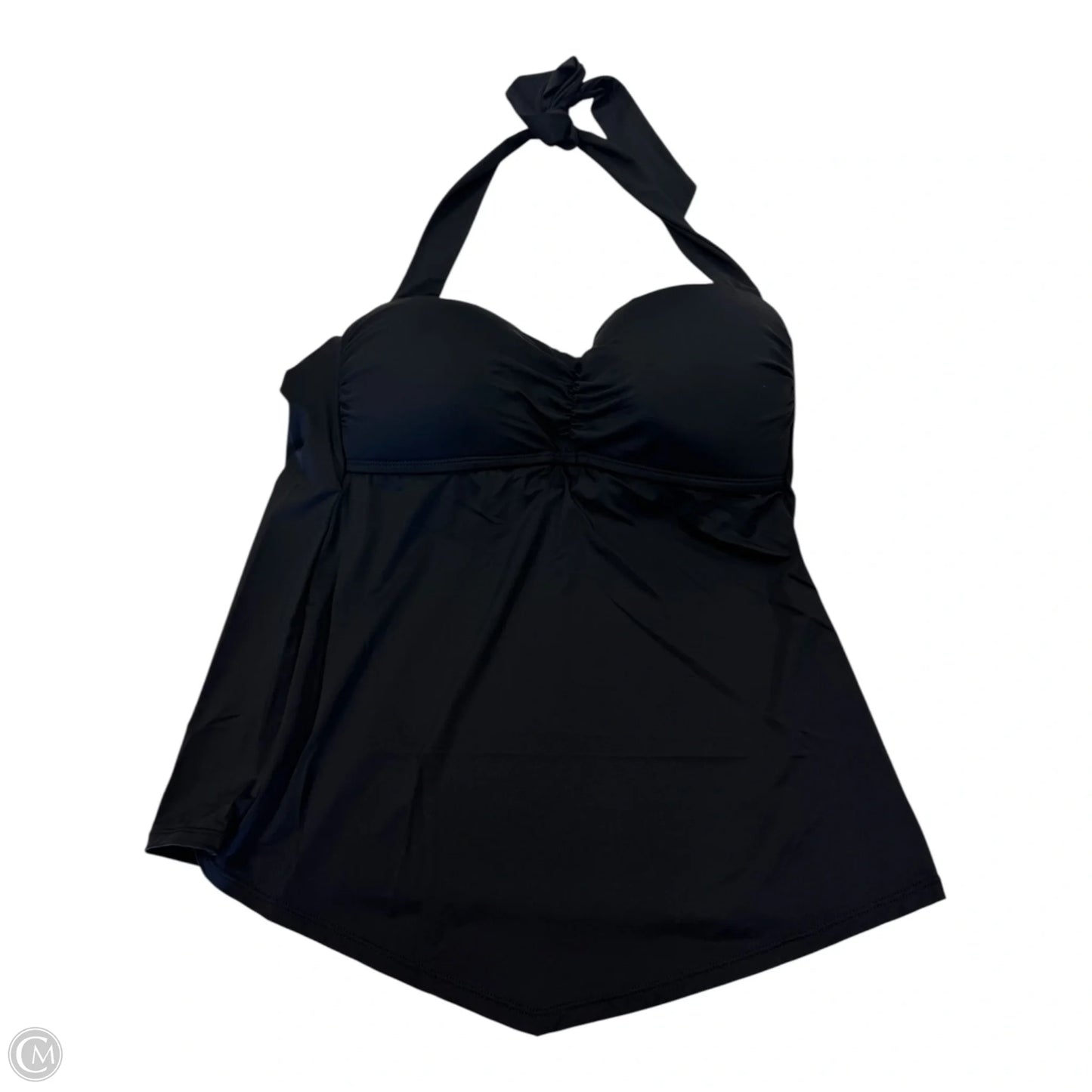 Swimsuit Top By Clothes Mentor In Black, Size: M