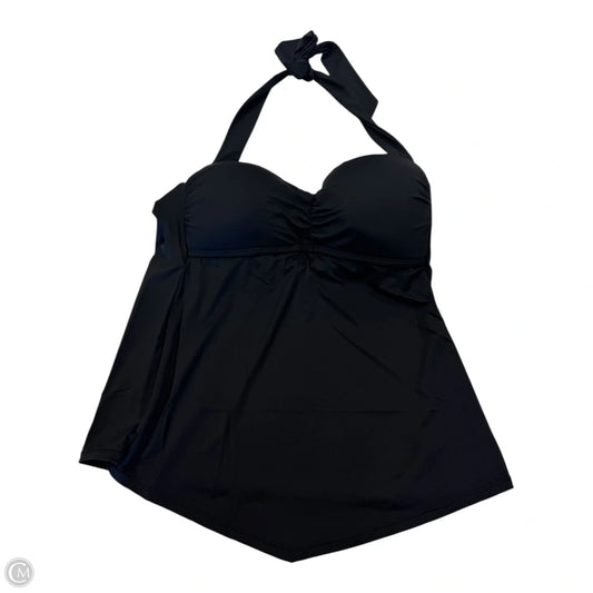 Swimsuit Top By Clothes Mentor In Black, Size: M