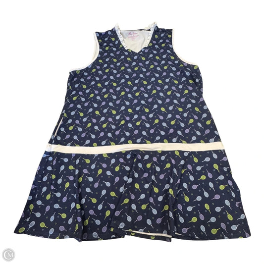 Athletic Dress By Clothes Mentor In Navy, Size: 3x