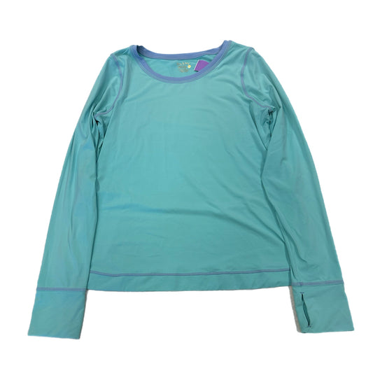 Athletic Top Long Sleeve Collar By Lilly Pulitzer  Size: L