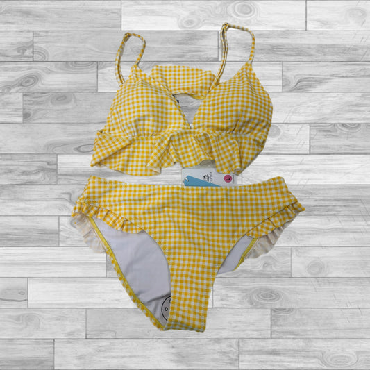 Yellow Swimsuit 2pc Cupshe, Size L