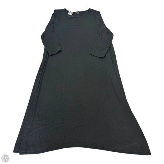 Dress Casual Midi By J. Jill In Black, Size: Petite   S