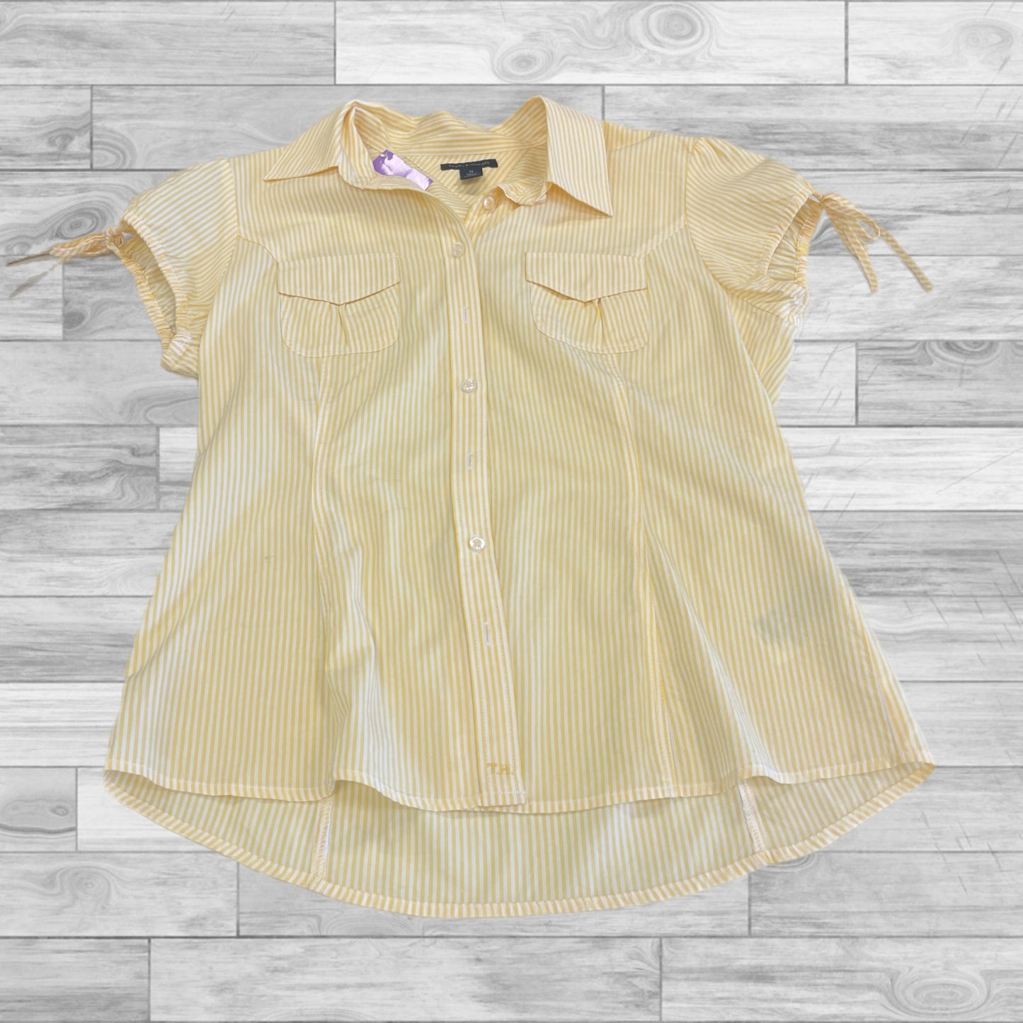 Yellow Top Short Sleeve Tommy Hilfiger, Size M