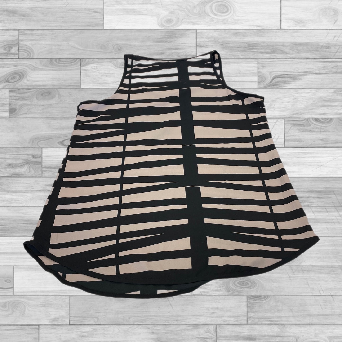 Top Sleeveless By Clothes Mentor In Striped Pattern, Size: L