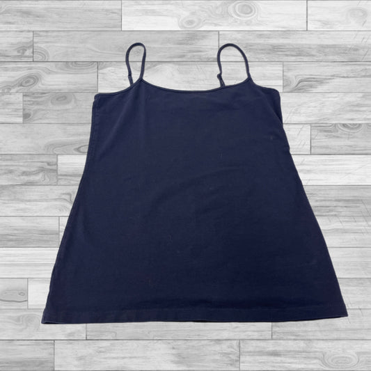 Top Sleeveless Basic By Loft In Blue, Size: M