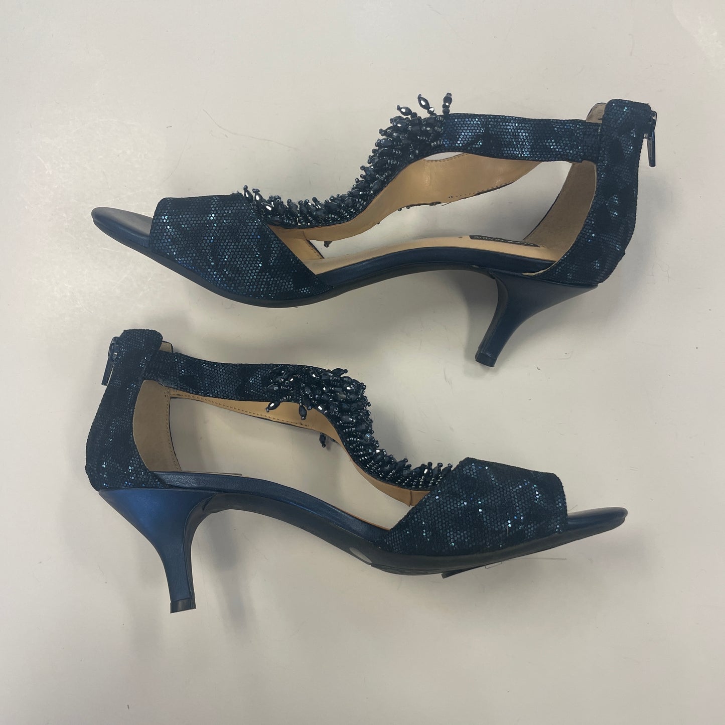 Shoes Heels Stiletto By Alex Marie In Blue, Size: 9.5