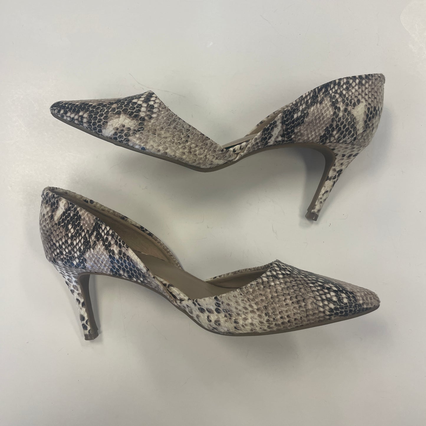 Shoes Heels Stiletto By Bandolino In Snakeskin Print, Size: 10