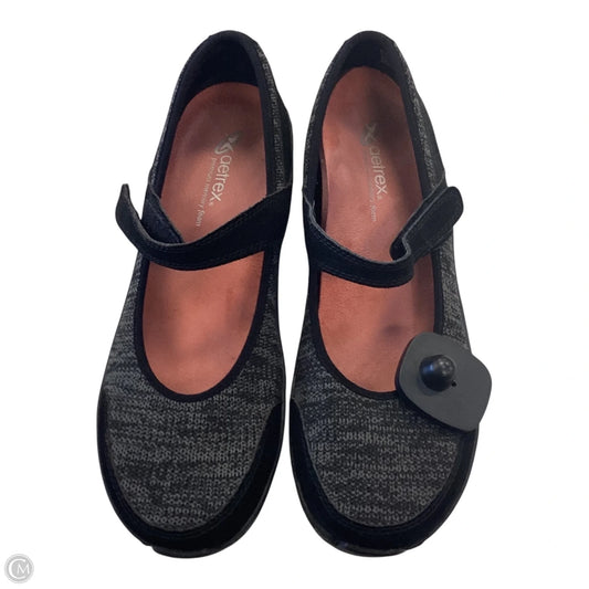 Shoes Flats By Aetrex In Black, Size: 7.5
