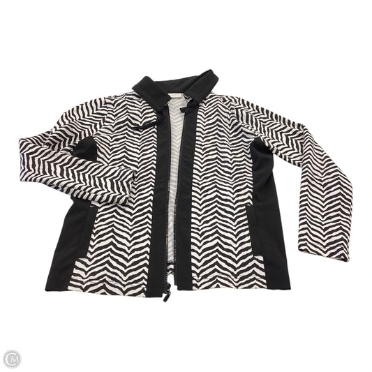 Jacket Other By Chicos In Striped Pattern, Size: S