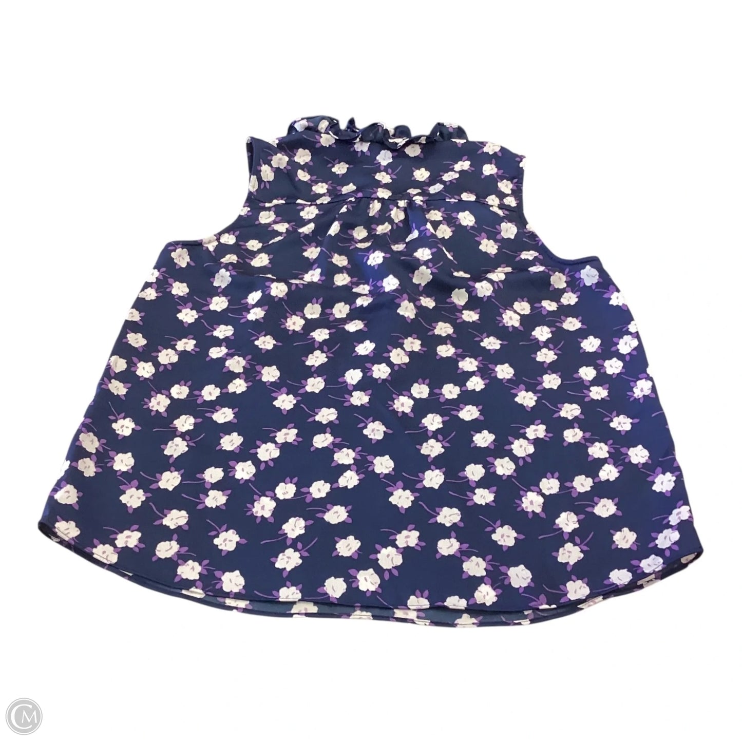 Top Sleeveless By J. Crew In Multi-colored, Size: S