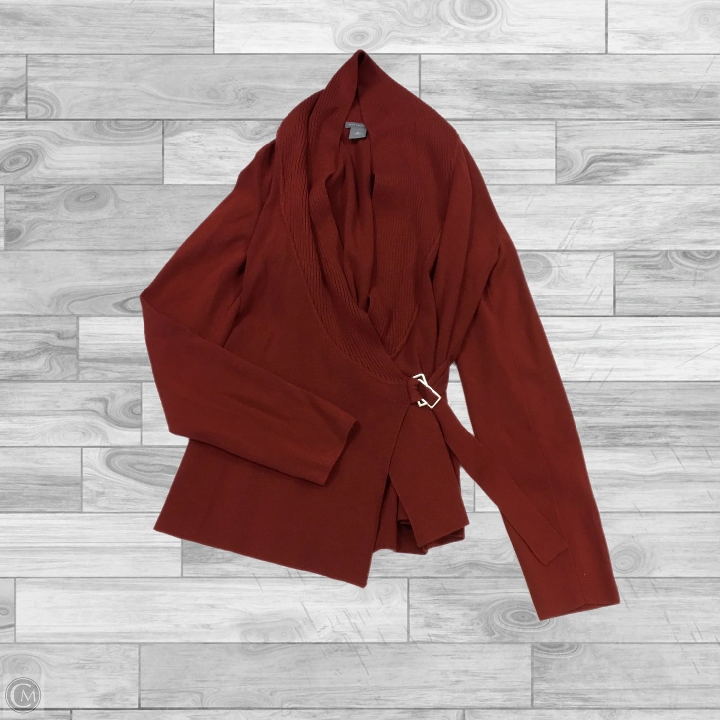 Cardigan By Ann Taylor In Red, Size: M