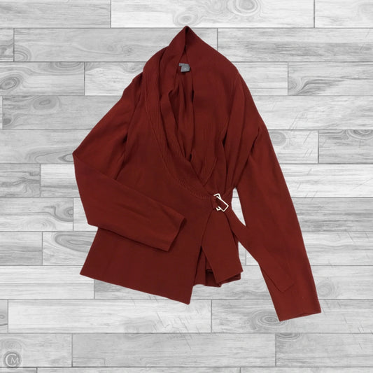 Cardigan By Ann Taylor In Red, Size: M