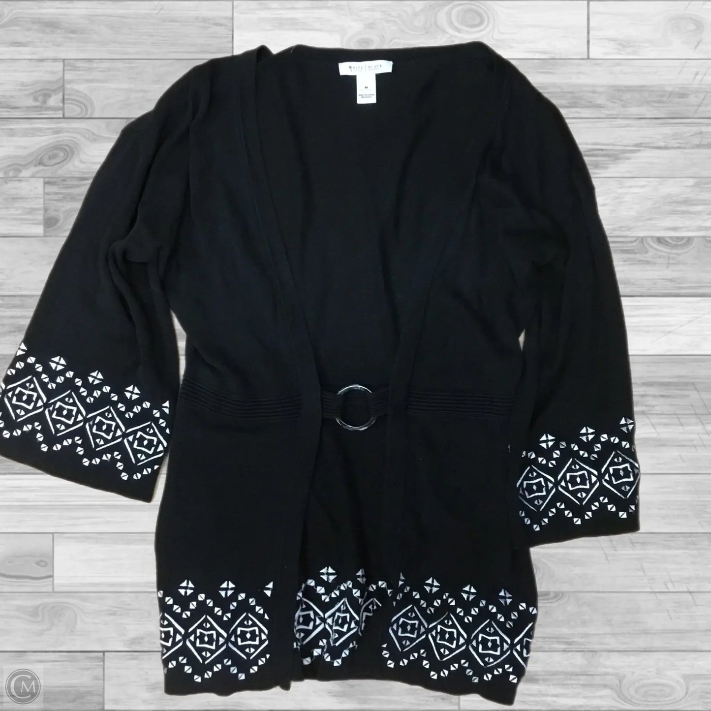 Cardigan By White House Black Market In Black, Size: M