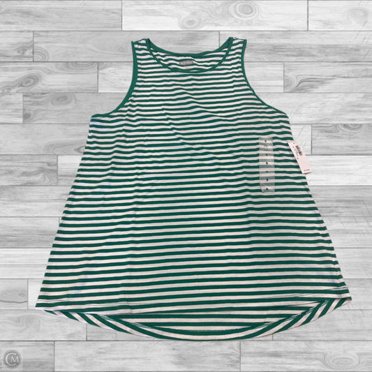 Top Sleeveless By Old Navy In Striped Pattern, Size: S