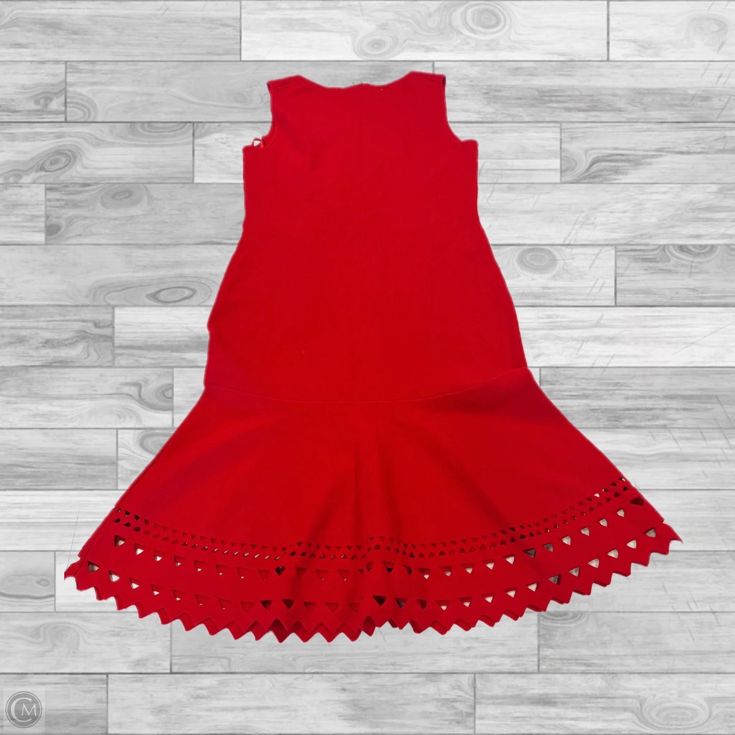 Dress Casual Short By Ann Taylor In Red, Size: S