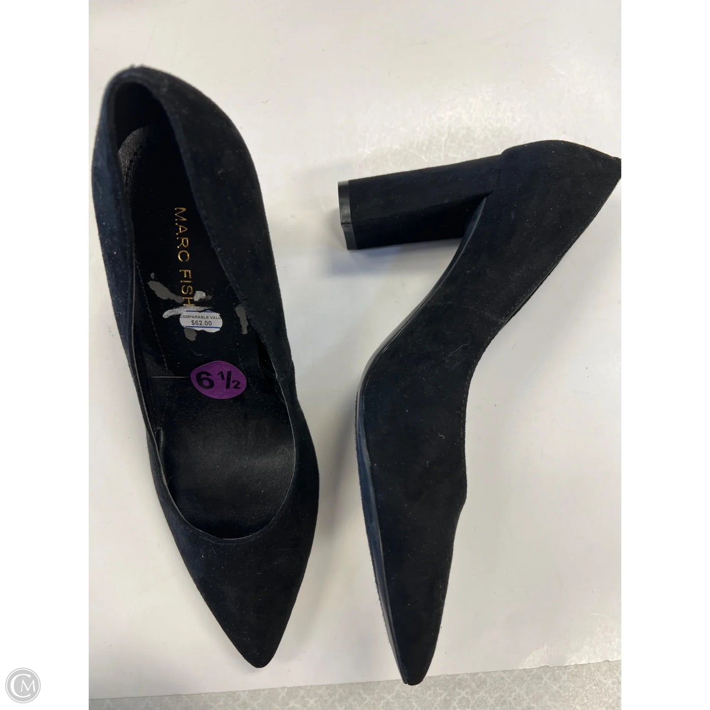 Shoes Heels Block By Mark Fisher In Black, Size: 6.5