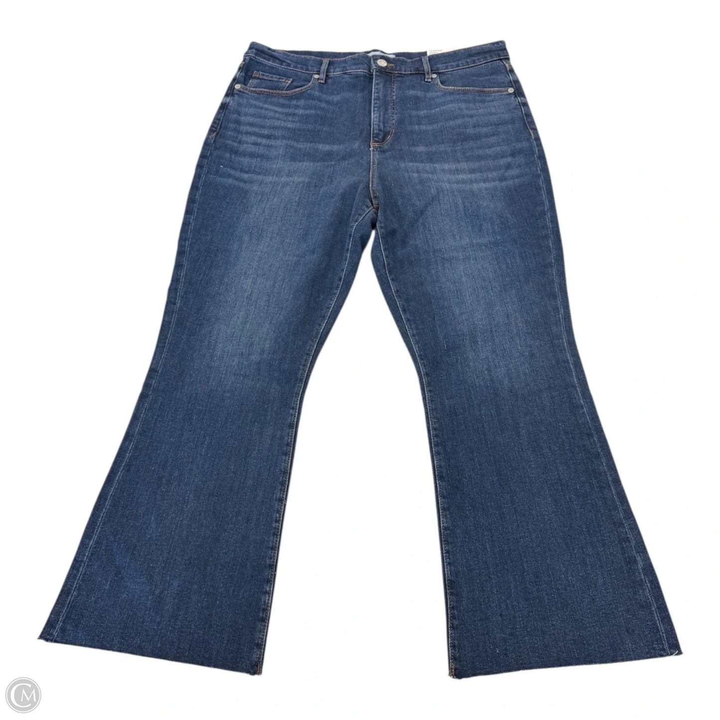 Jeans Skinny By Loft In Blue Denim, Size: 14