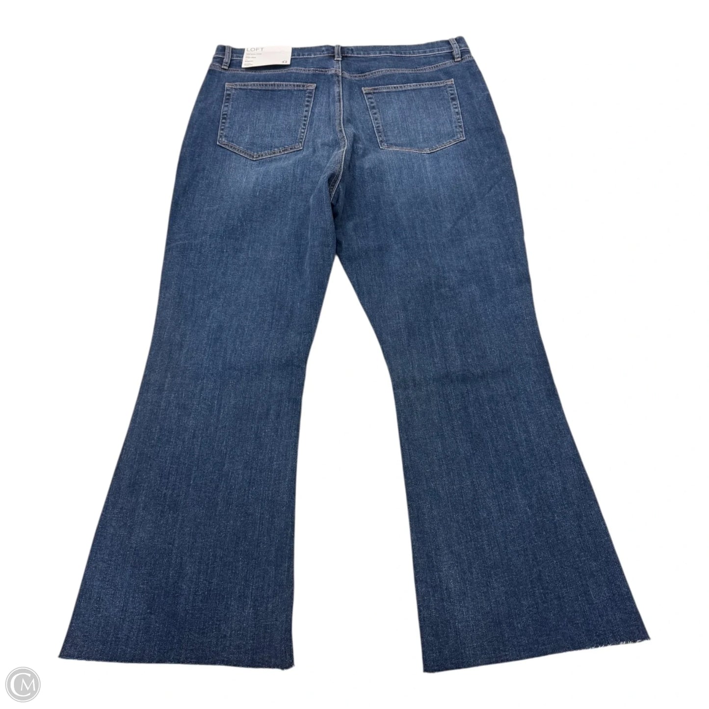 Jeans Skinny By Loft In Blue Denim, Size: 14