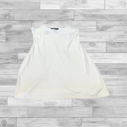 Top Sleeveless By White House Black Market In White, Size: Xxs