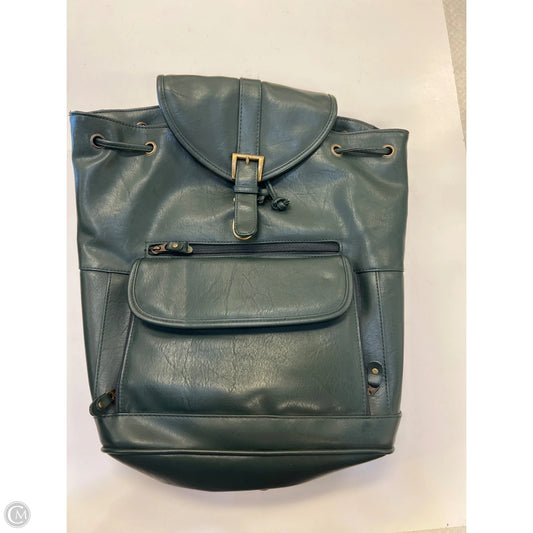 Backpack Leather By Cmb, Size: Large