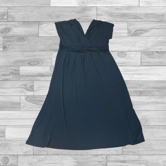 Dress Casual Maxi By Iman Hsn In Black, Size: 3x