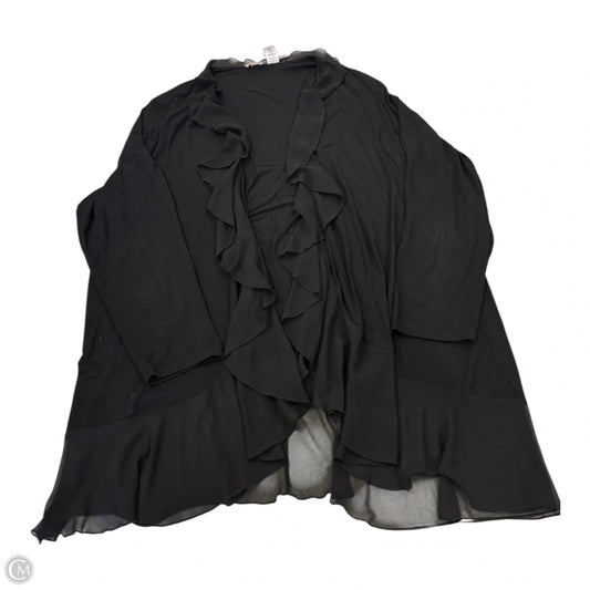 Cardigan By Cmc In Black, Size: 3x