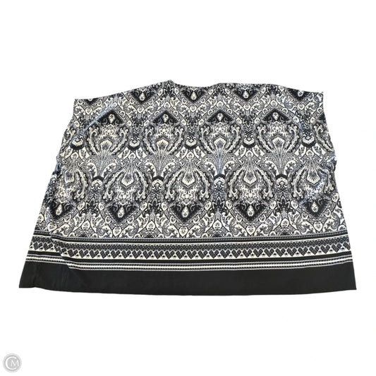 Kimono By Iman Hsn In White Black, Size: M