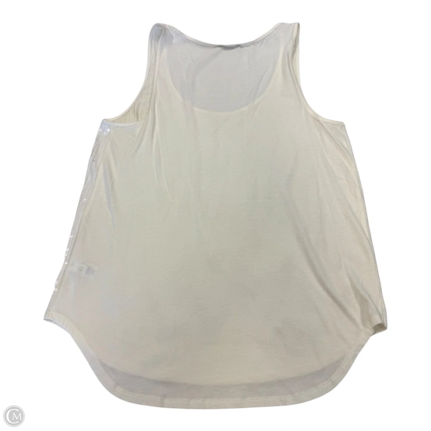 Top Sleeveless By Express In White, Size: M