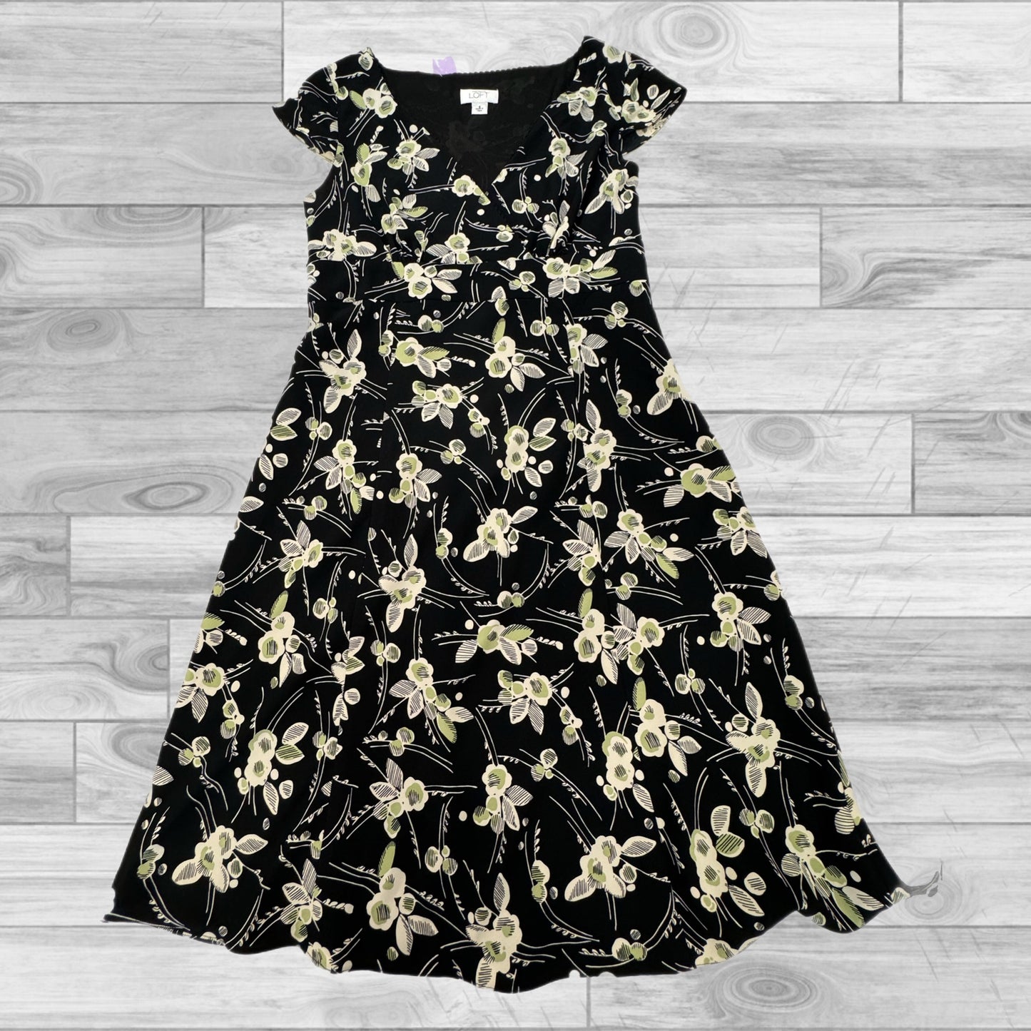 Black Dress Casual Short Loft, Size 6